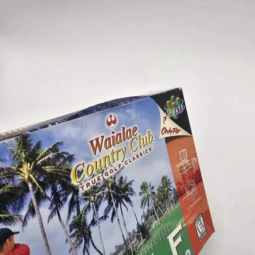 1998 Waialae Country Club‎ N64 Complete In Box CIB Nintendo 64 Game Lot